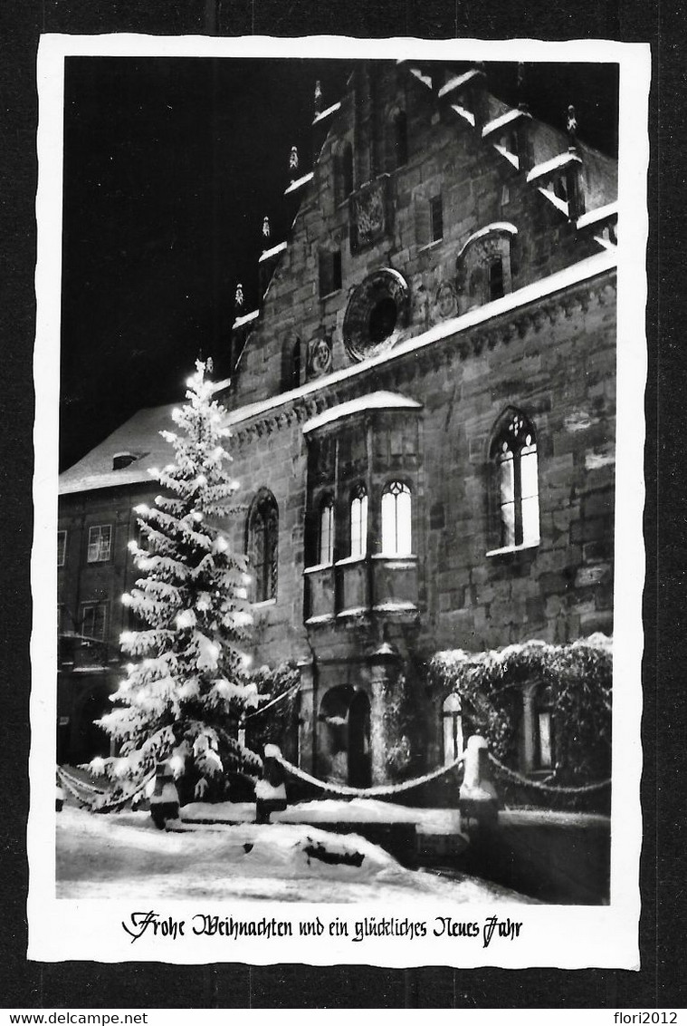 (2851) AK Sulzbach-Rosenberg - Rathaus - Weihnachten - Sulzbach-Rosenberg