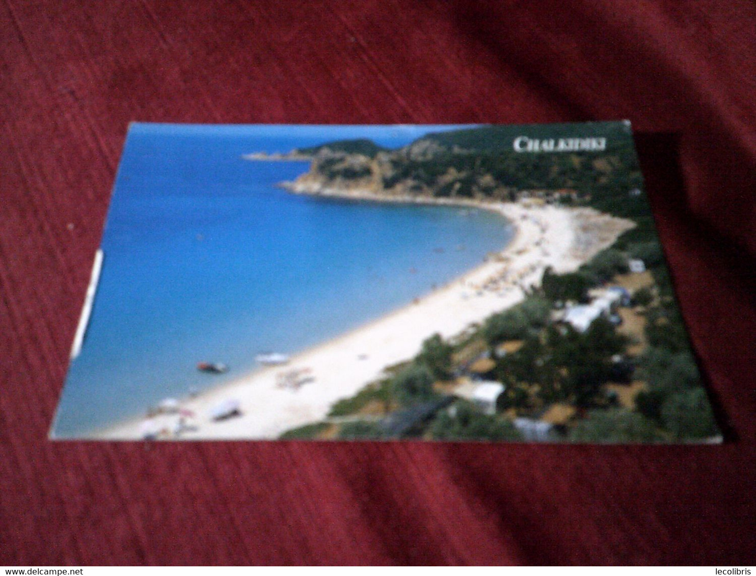 CHALKIDIKI   ( TIMBRE  2001  )  CODY CROSS ET EUROS - Lettres & Documents