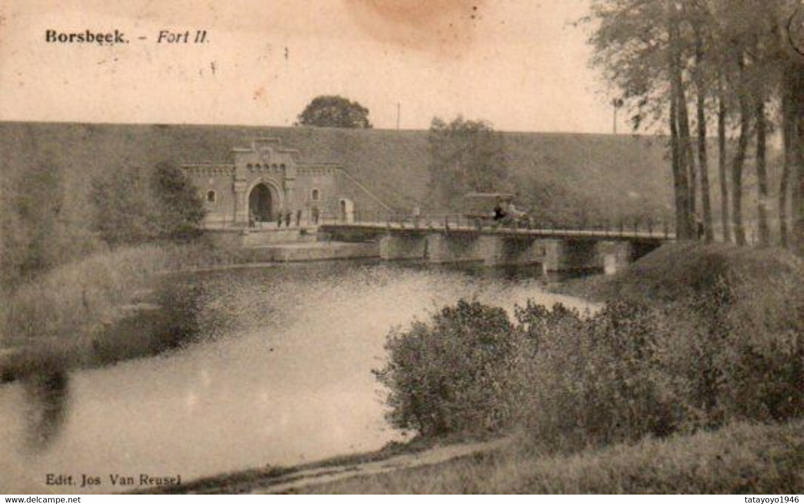 Borsbeek  Fort II  Circulé En 1921 - Borsbeek