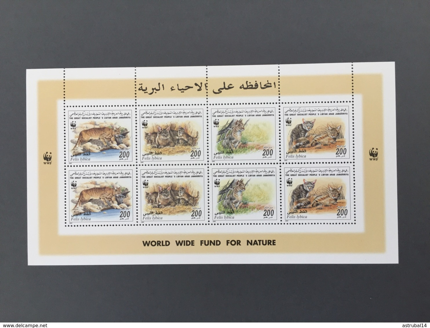 Lot de 20 feuillets et blocs WWF MNH neufs 1988-2009