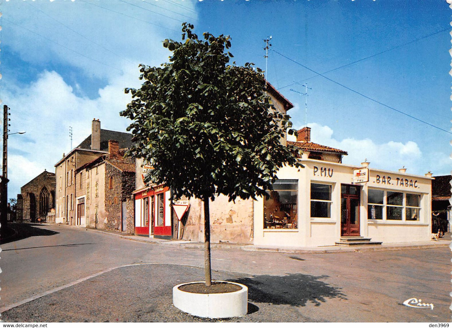 MONCOUTANT - Le Bar-Tabac-P.M.U. - Tirage D'éditeur - Moncoutant