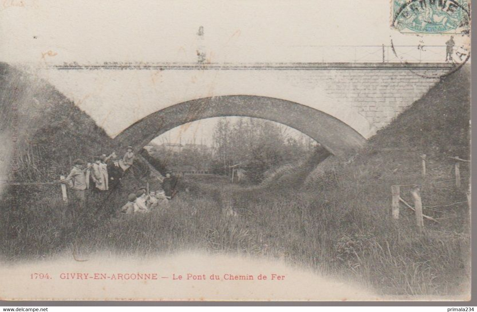 GIVRY EN ARGONNE - LE PONT DU CHEMIN DE FER - Givry En Argonne