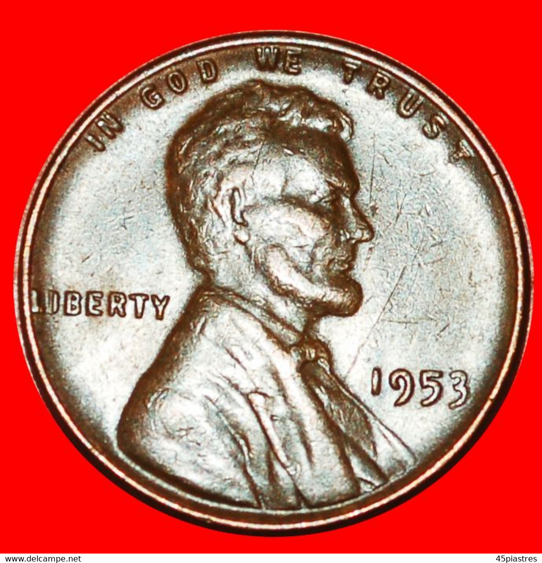· DISCOVERY COIN WHEAT PENNY (1909-1958): USA ★ 1 CENT 1953! UNPUBLISHED! LOW START★ NO RESERVE! - Errors