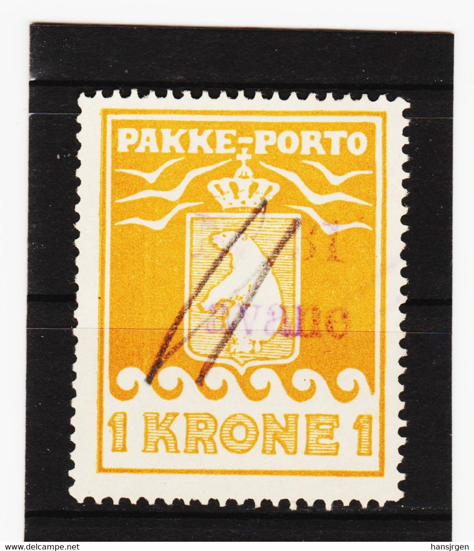 CCP612 GRÖNLAND 1915/37 PAKKE-PORTO Michl  11 A  Gestempelt SIEHE ABBILDUNG - Colis Postaux