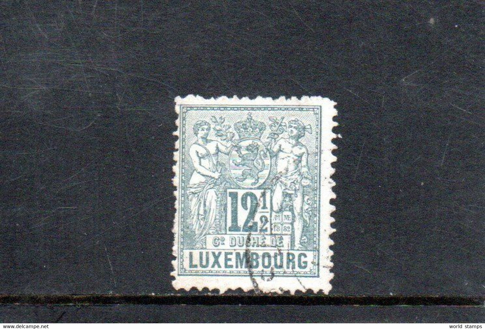 LUXEMBOURG 1882-91 O - 1882 Allégorie