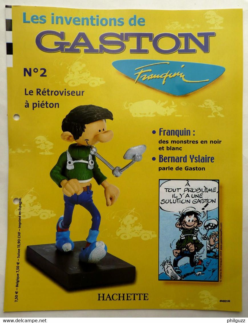 Livret Hachette LES INVENTION DE GASTON HACHETTE 2 - Figuren - Kunststoff