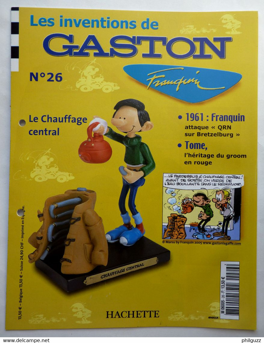 Livret Hachette LES INVENTION DE GASTON HACHETTE 26 - Figuren - Kunststoff