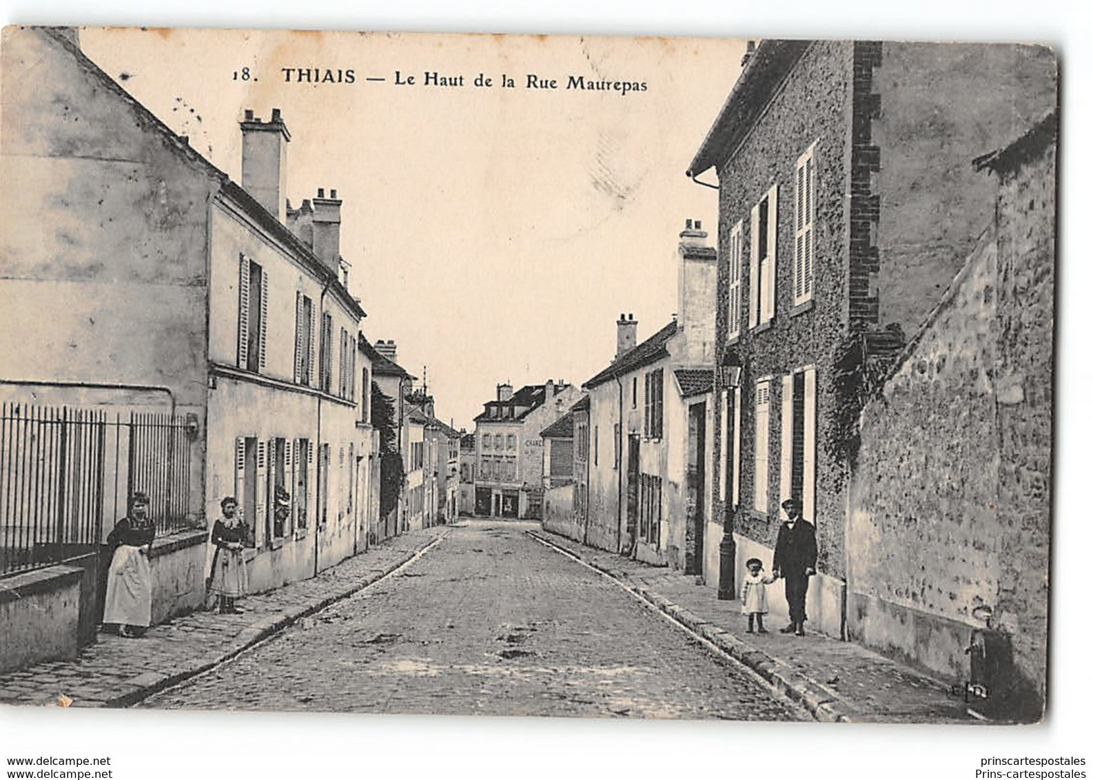 CPA 94 Thiais Le Haut De La Rue Maurepas - Thiais