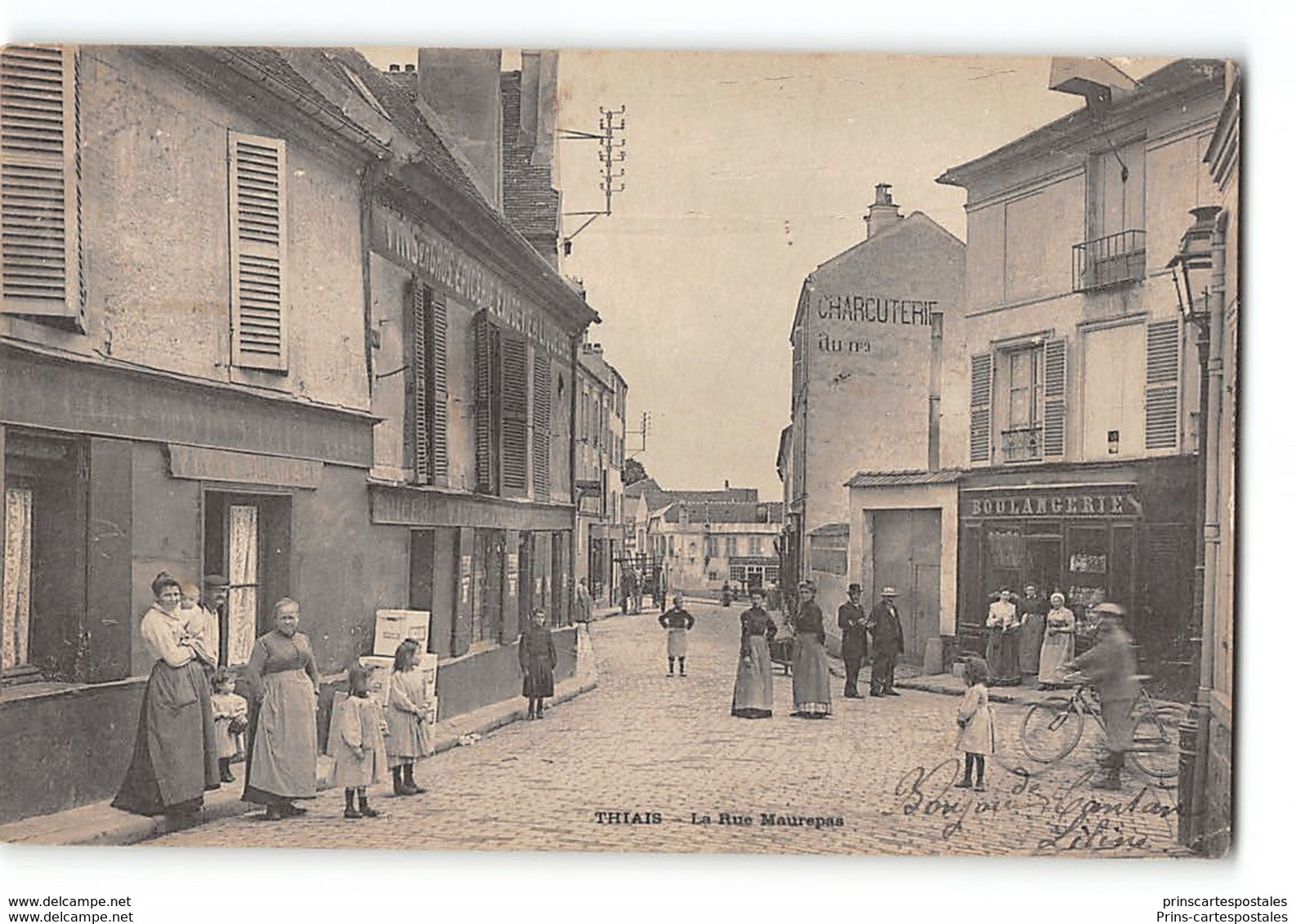 CPA 94 Thiais La Rue Maurepas - Thiais