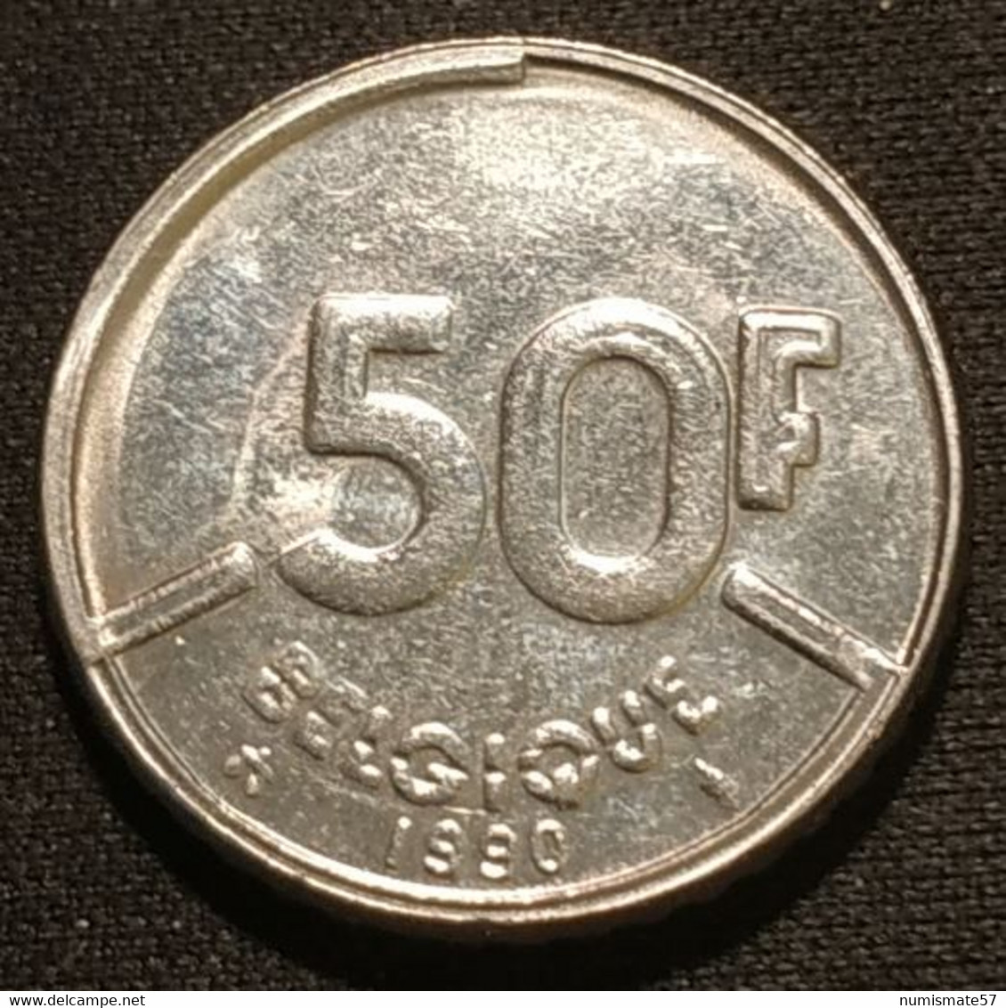 BELGIQUE - BELGIUM - 50 FRANCS 1990 - Légende FR - Baudouin Ier - KM 168 - 50 Francs