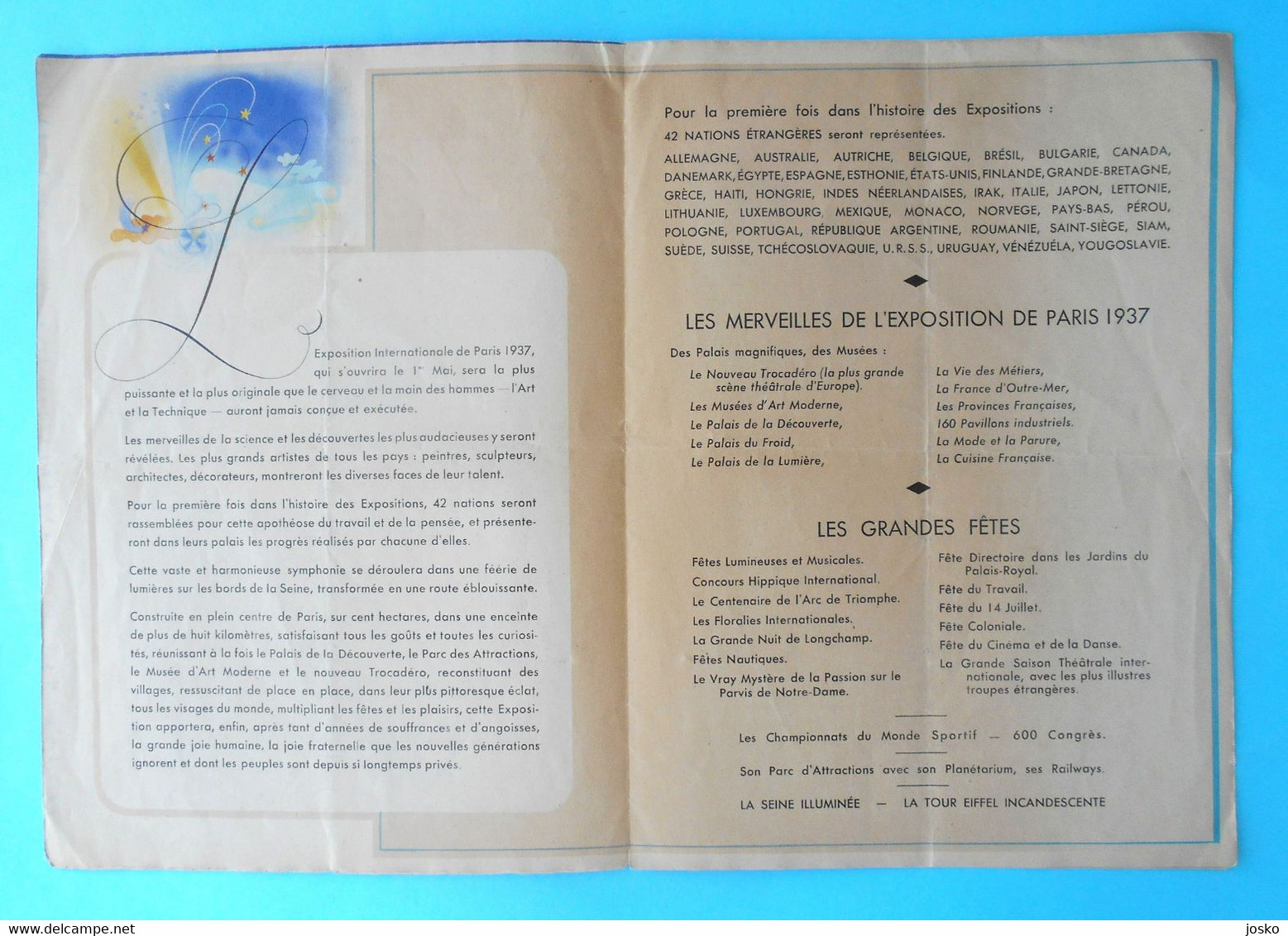 EXPOSITION INTERNATIONALE Des Arts Et Techniques Dans La Vie Moderne PARIS 1937 * Exposition Universelle De 1937 * Expo - Magazines & Catalogs