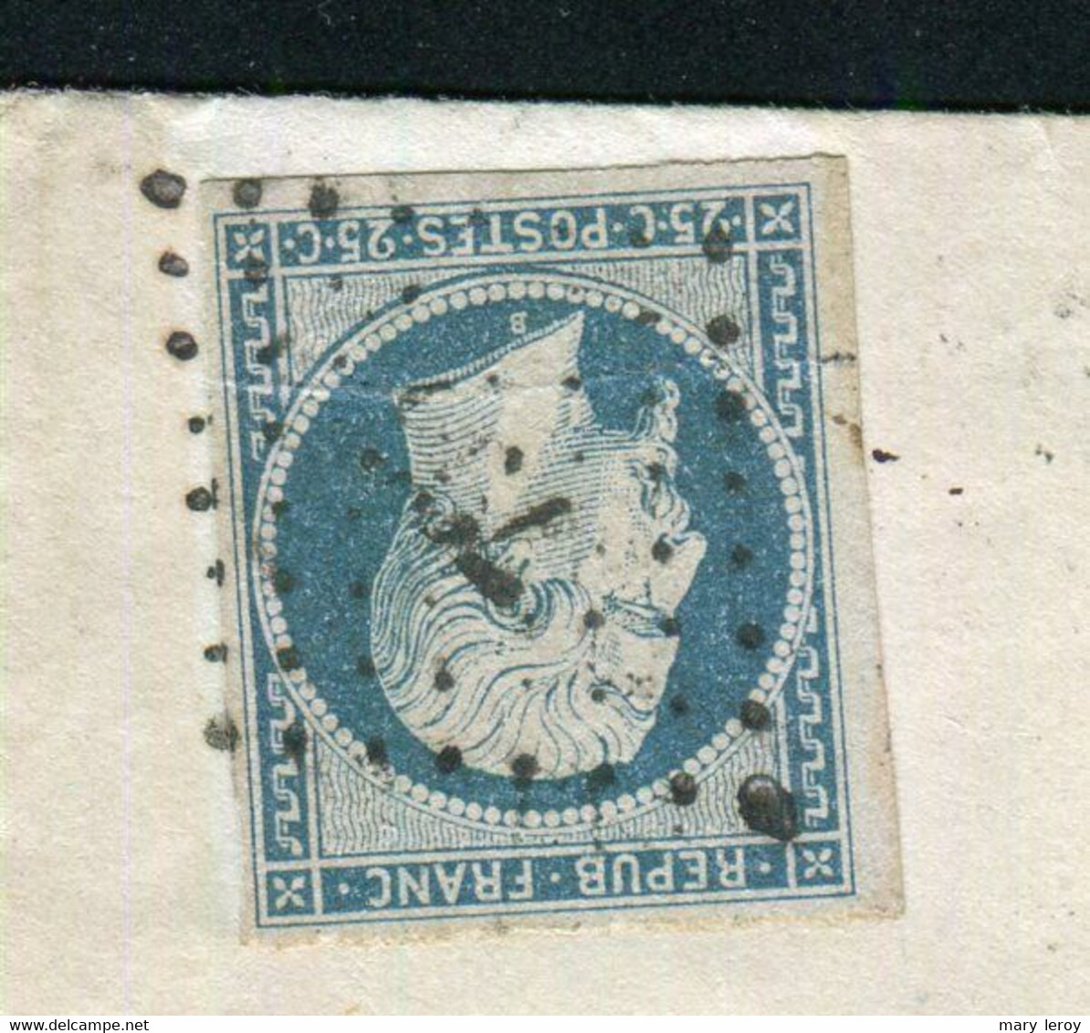 Rare Lettre De Châteauroux Pour Vienne ( 1854 ) Avec Un N° 10 - 1852 Louis-Napoleon
