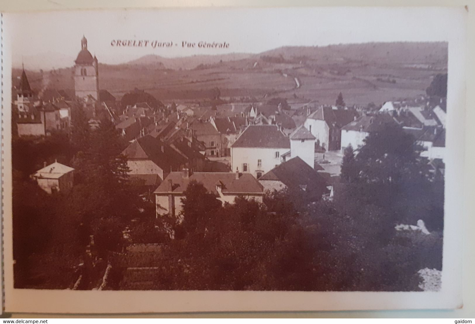 ALBUM SOUVENIR ORGELET - Pays De Cure D'air - Altitude 508m (train Animé ORGIER MERLIA MERONA REVIGNY MARANGEA ECRILLES) - Orgelet