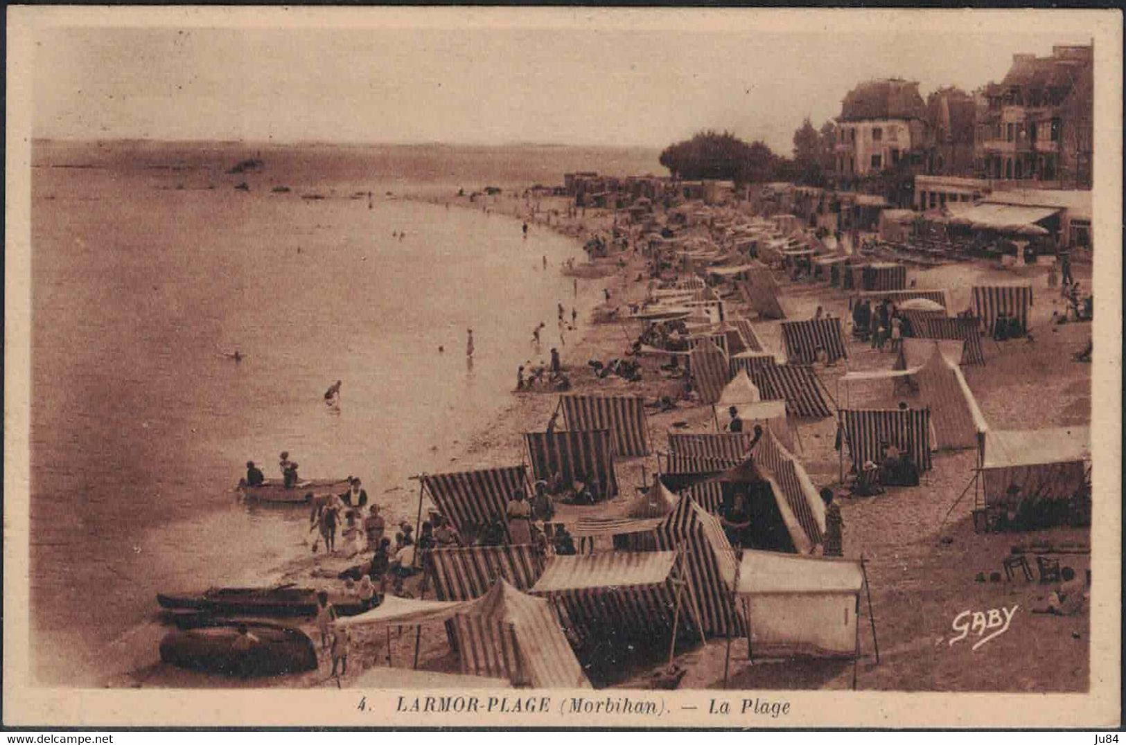 Morbihan - Larmor - Cachet Hexagonal à Tirets - 1939 - Sonstige & Ohne Zuordnung