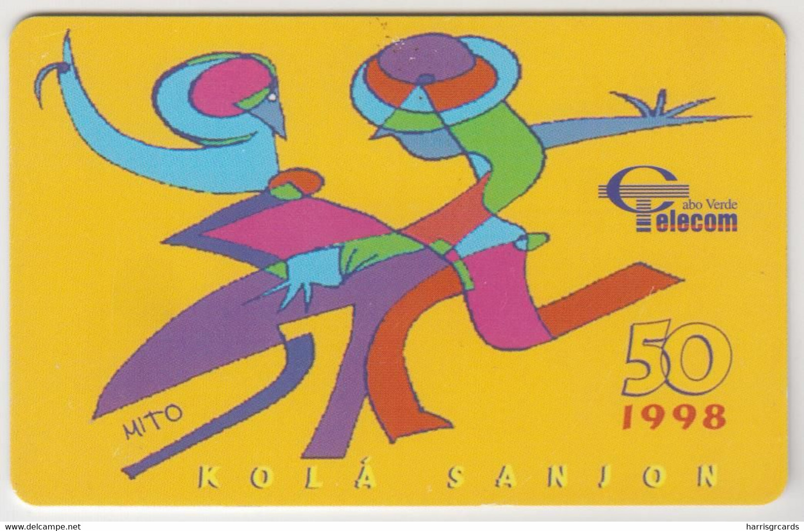 CAPE VERDE - "Kolá Sanjon" , Chip:SC7, 50 U,  Used - Kapverden