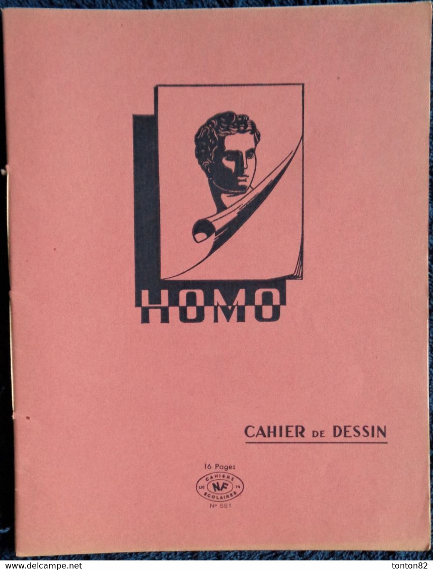 Cahier De DESSIN - HOMO - 16 Pages Rose . - Transportmiddelen