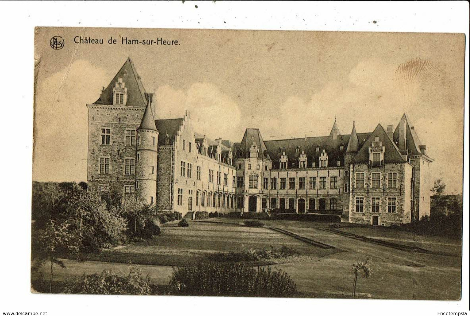 CPA-Carte Postale-Belgique Ham-sur-Heure - Le Château -1927VM22065dg - Ham-sur-Heure-Nalinnes