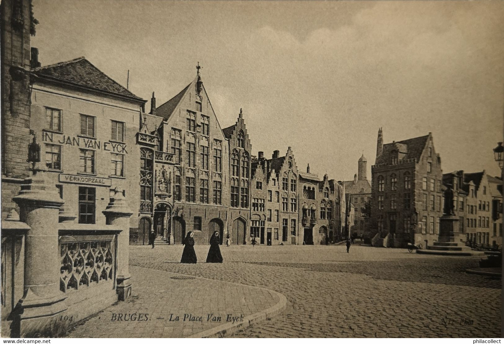 Brugge - Bruges // Place Van Eyck (in Jan Van Eyck - Verkoopzaal) 19?? - Brugge