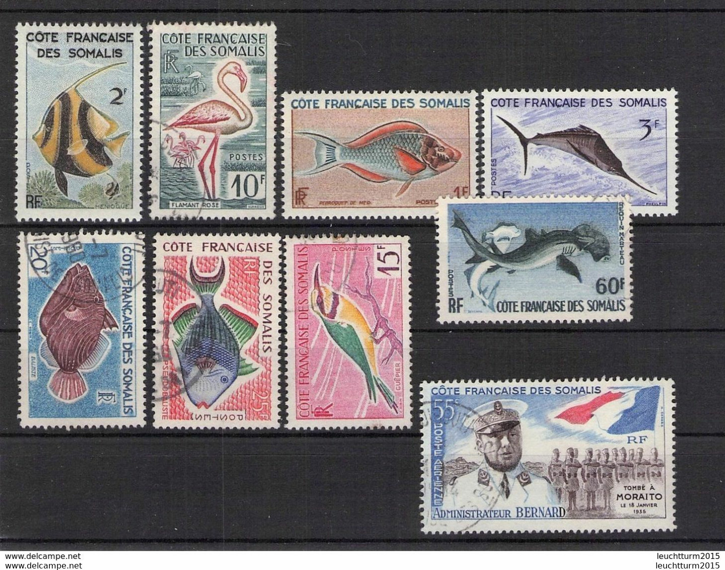 COTE FRANCAISE DES SOMALIS - SMALL COLLECTION -*O- //C8 - Altri & Non Classificati