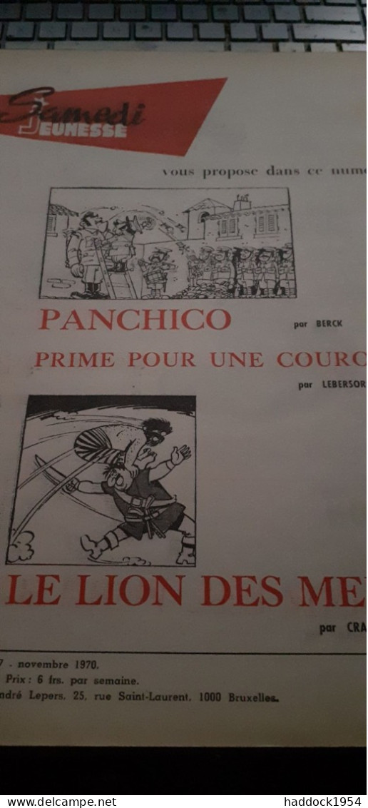 Samedi Jeunesse N°157 Viva PANCHICO 1970 - Samedi Jeunesse