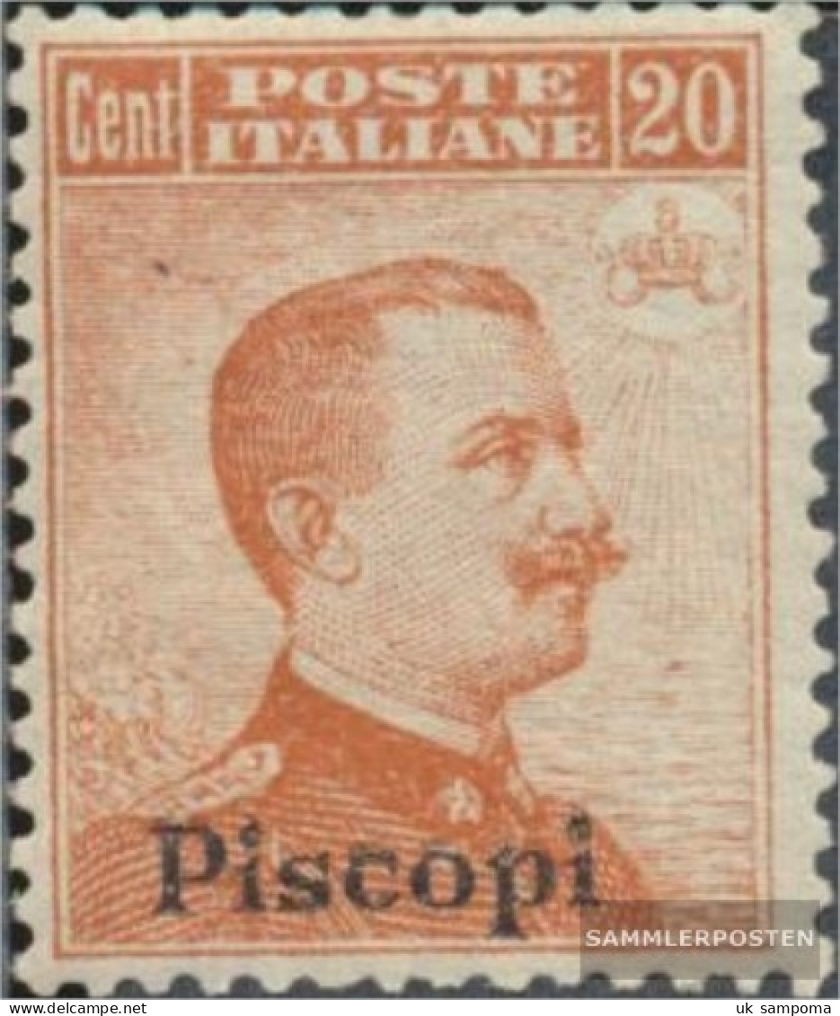 Ägäische Islands 11IX With Hinge 1912 Print Edition Piscopi - Egeo (Piscopi)