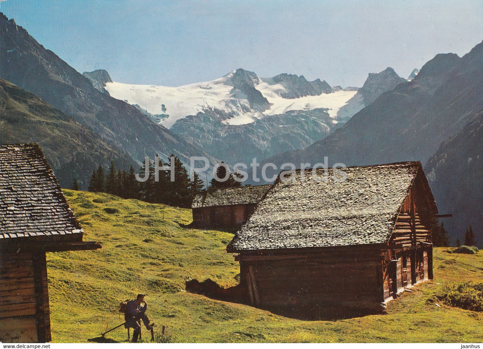 Medels Auf Alp Soliva Mit Piz Medels - 2817 - Feldpost - Switzerland - Used - Medel