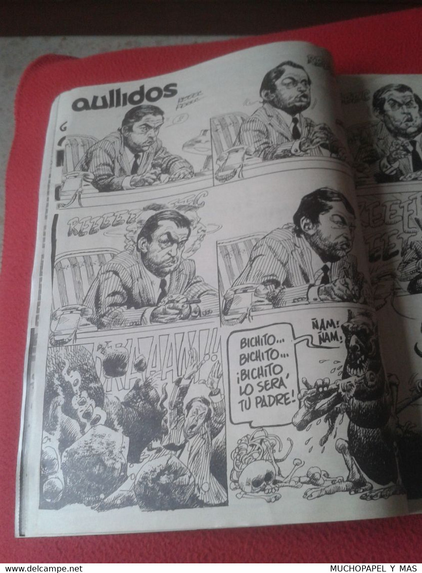 ANTIGUA REVISTA MAGAZINE SÁTIRA SATÍRICA COMICS EL PAPUS Nº 384 26-9-1981 LA BATALLA DE GIBRALTAR...ESPAÑA SPAIN ESPAGNE