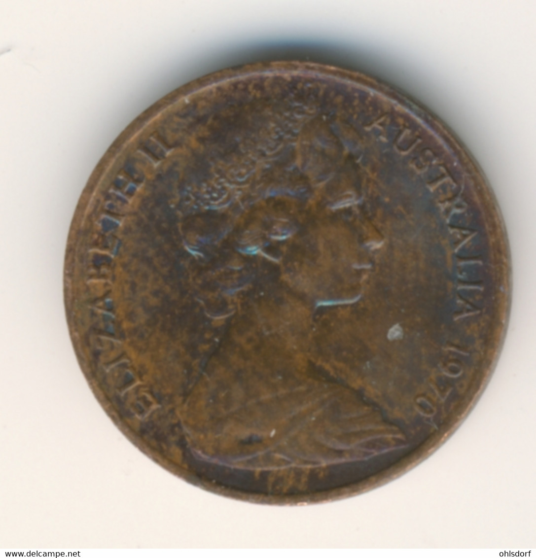 AUSTRALIA 1970: 1 Cent, KM 62 - Cent