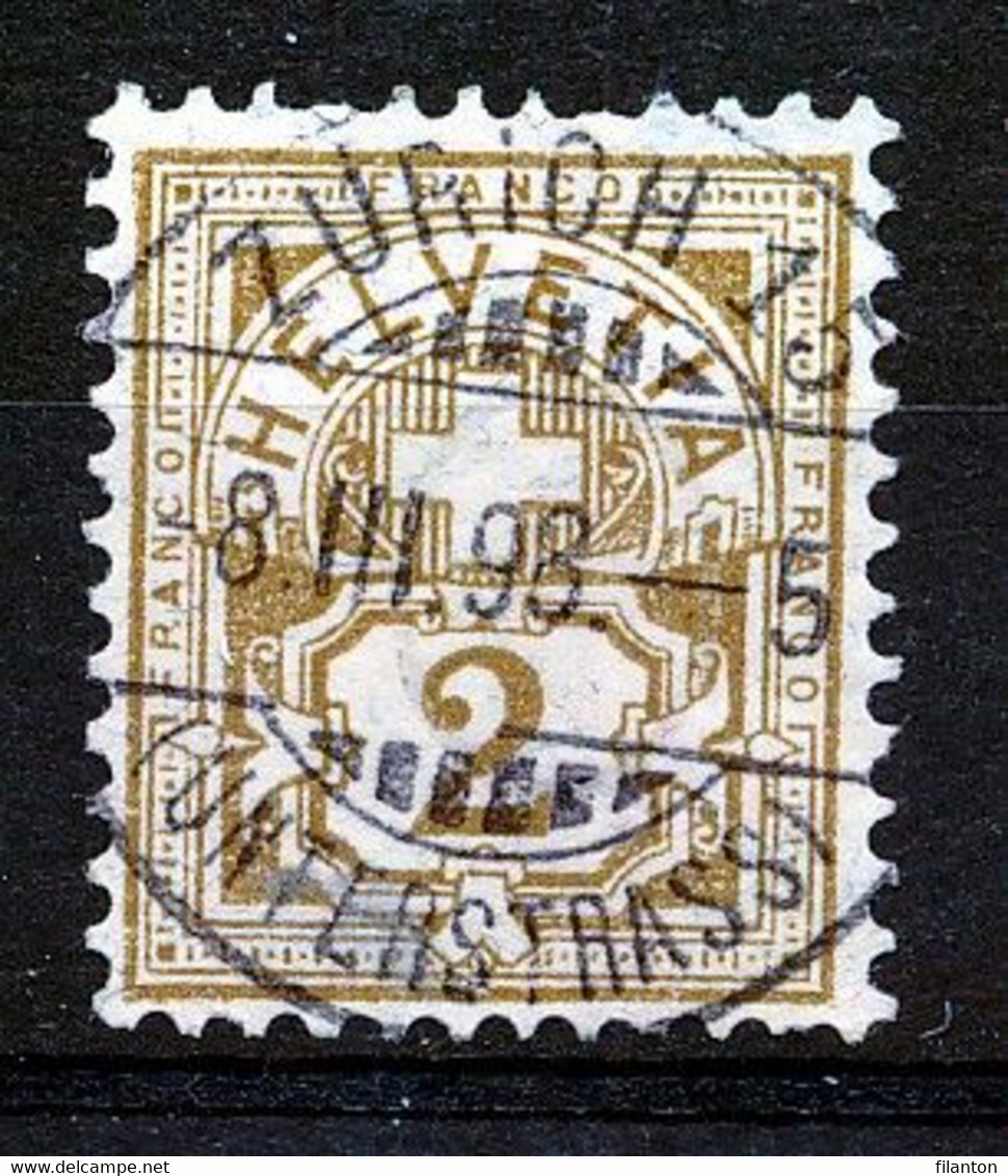 HELVETIA - Mi Nr 50 - "ZURICH 15 - UNTERSTRASS" - (ref. 2699) - Sonstige & Ohne Zuordnung