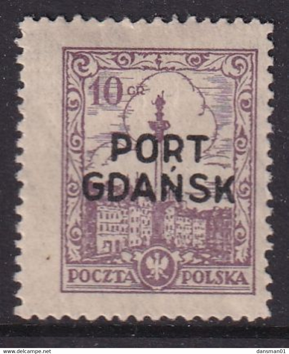 Port Gdansk 1926 Fi 13a Mint Hinged - Occupations