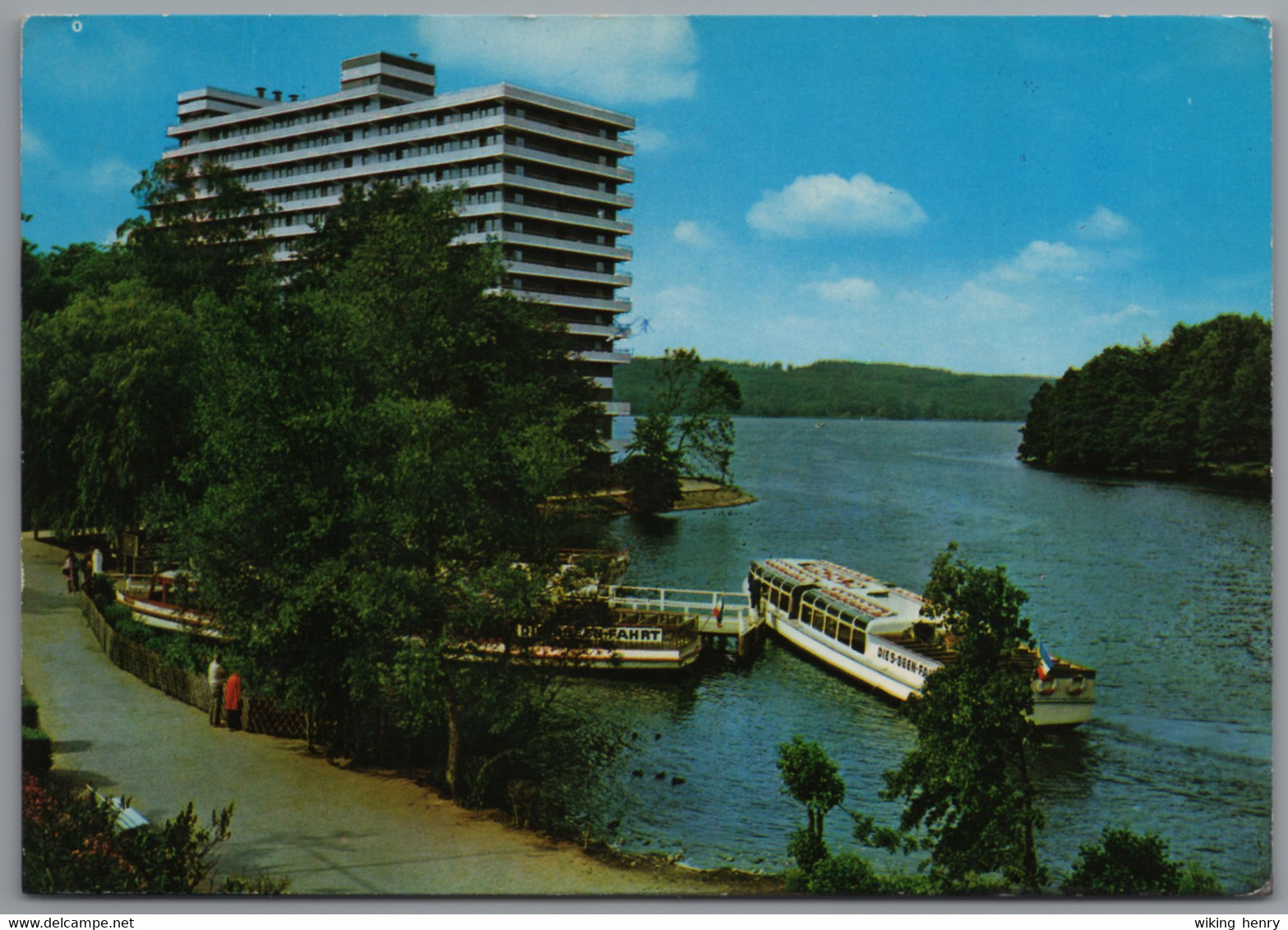 Malente Gremsmühlen - Hotel Intermar Am Dieksee Mit Schiffe Und Abfahrt Zur 5 Seen Fahrt - Malente-Gremsmuehlen