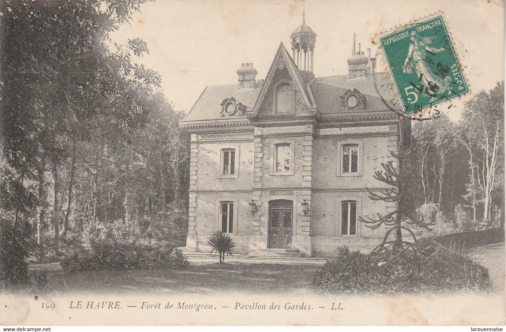 76 - LE HAVRE - Forêt De Montgeon - Pavillon Des Gardes - Forêt De Montgeon