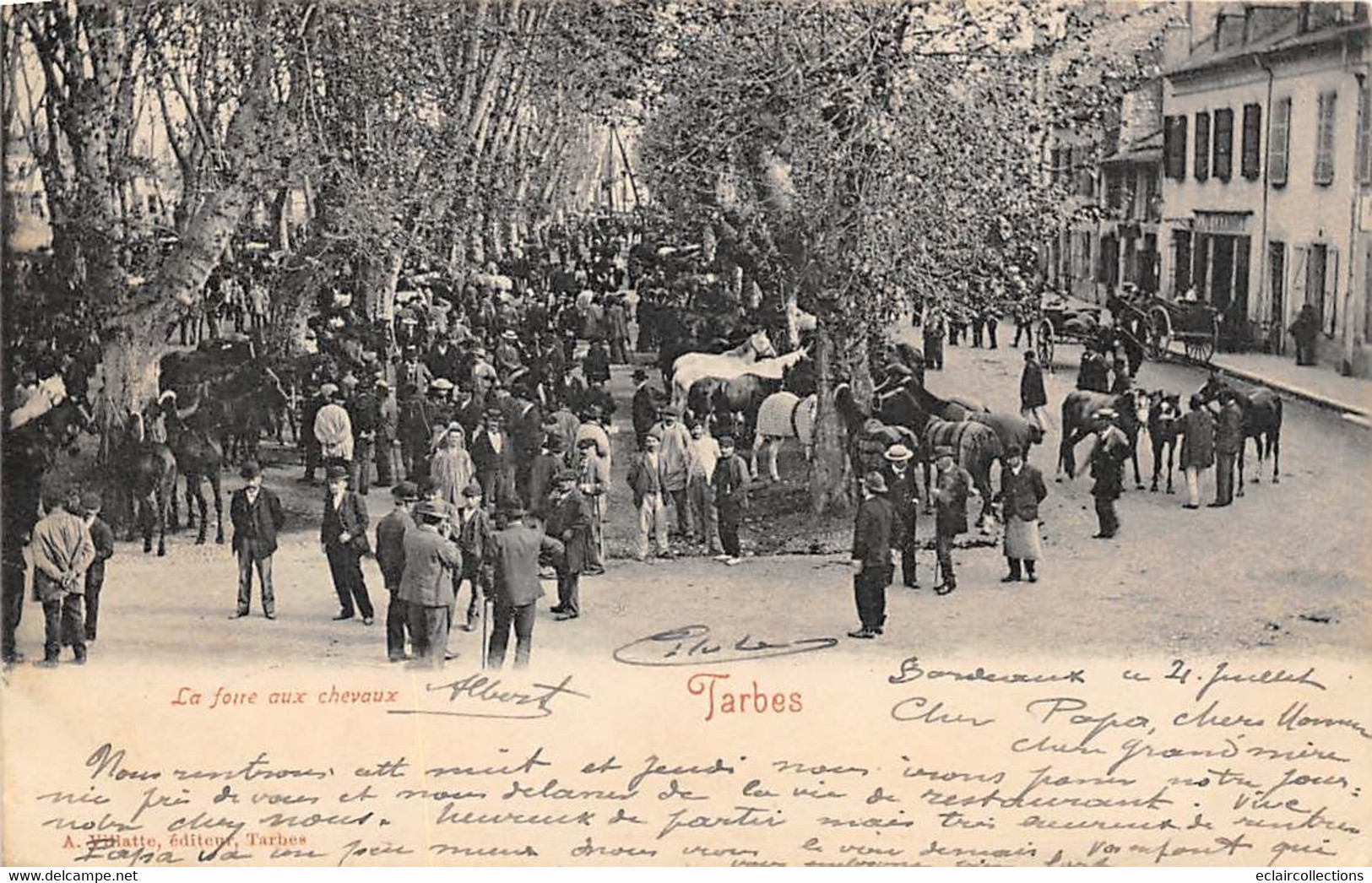 Tarbes      65       La Foire Aux Chevaux        ( Voir Scan) - Tarbes