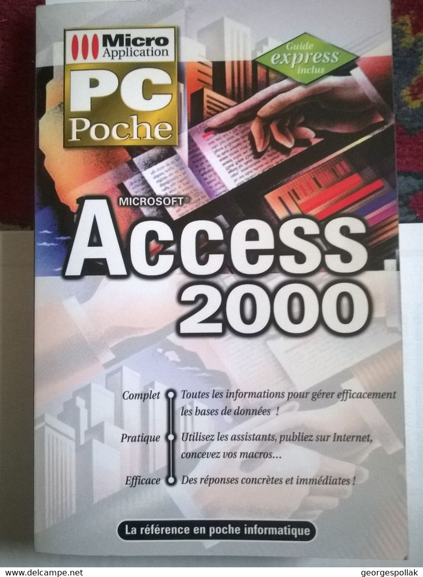 Manuel Access 2000 – Collection PC POCHE– éd. 1999 - Informatique