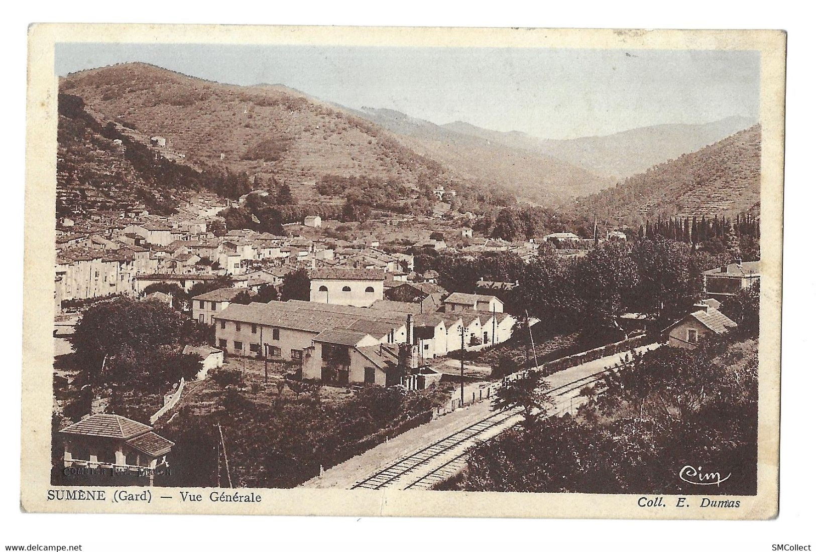 30 Sumène, Vue Générale + Cachet Camps Des Cévennes, Sumène (6227) - Sumène