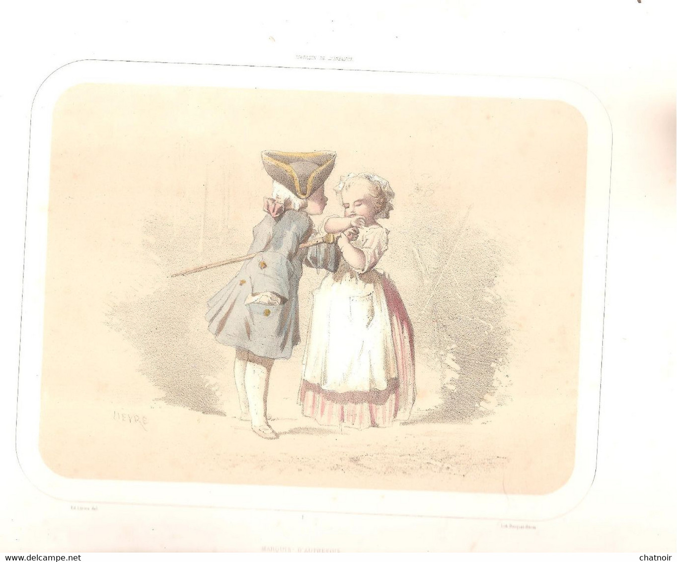 Magasin De L ' Enfance   Par édouard Lievre  Paris  31 X 23,5 Cm   12 Gravures Numérotées (enfants) - 1801-1900