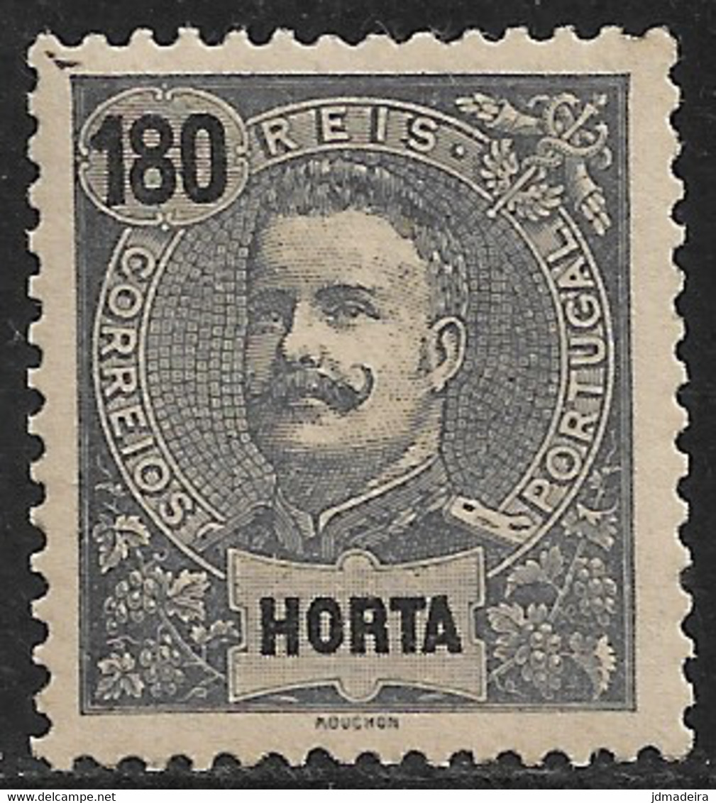 Horta – 1898 King Carlos 180 Réis - Horta