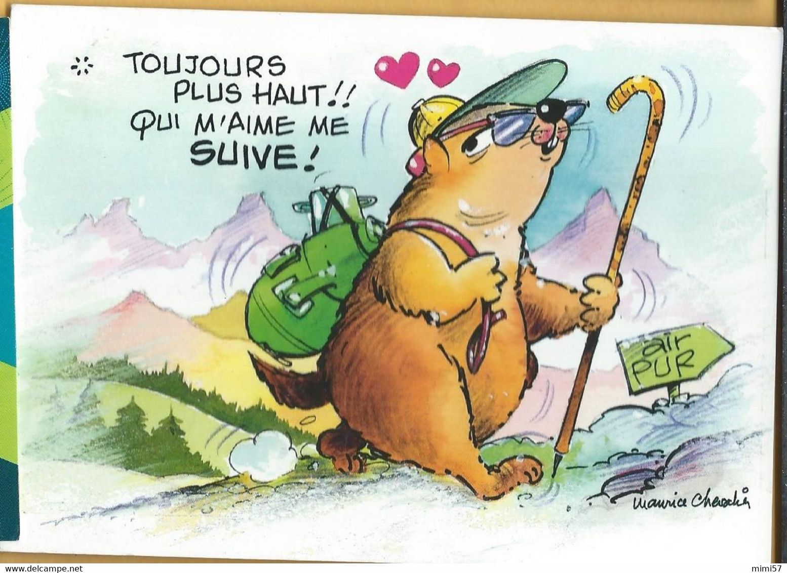 Maurice C P M Humour Les Marmottes