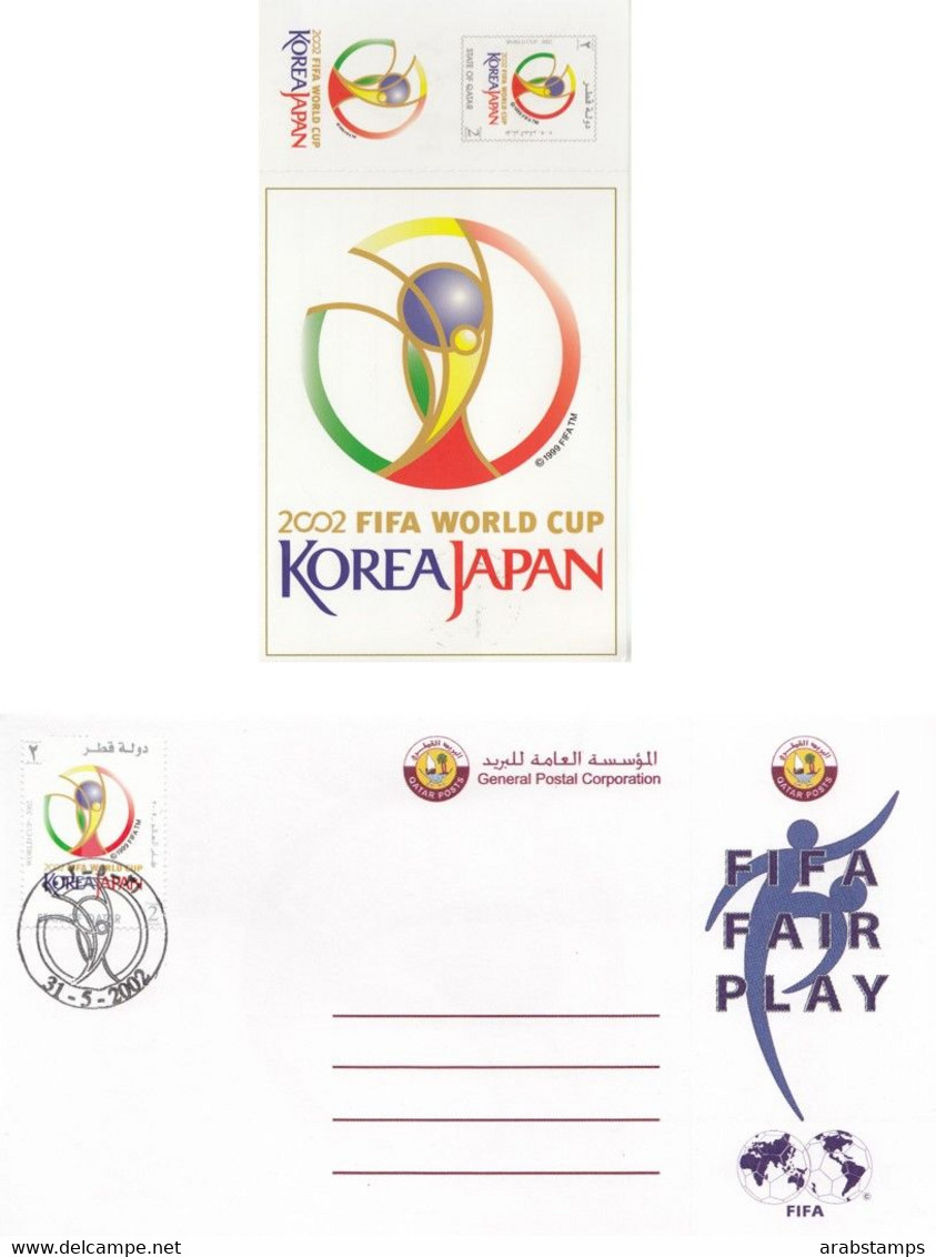 2002 QATAR FIFA WORLD CUP Post Card Unuse - Qatar