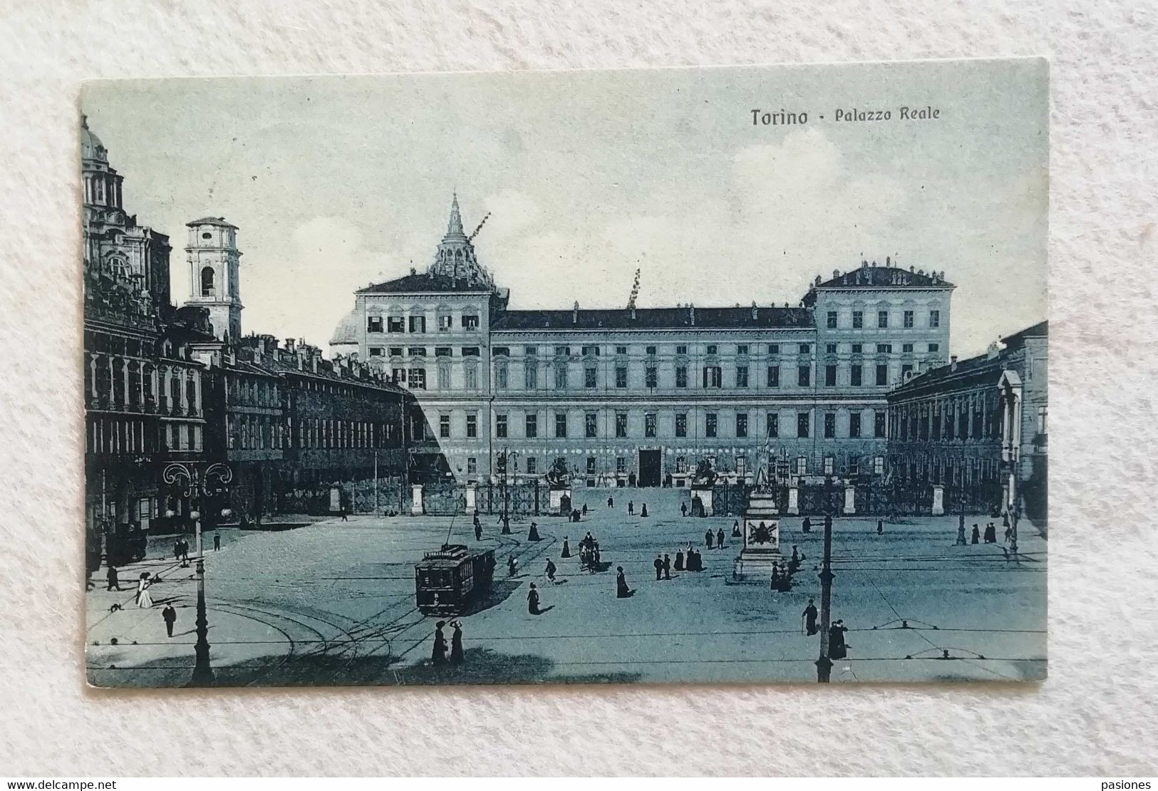 Cartolina Illustrata Torino - Palazzo Reale, Viaggiata Per Modena 1923 - Palazzo Reale