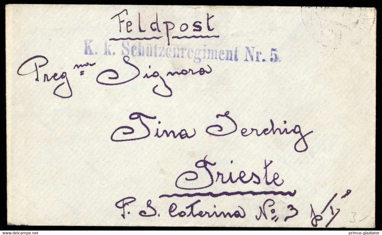 1915, Österreich, Brief - Machine Postmarks