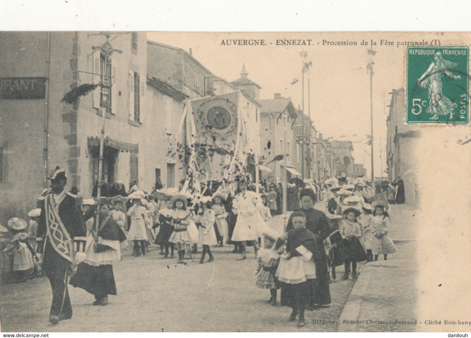 63 // ENNEZAT   Procession De La Fete Patronale - Ennezat