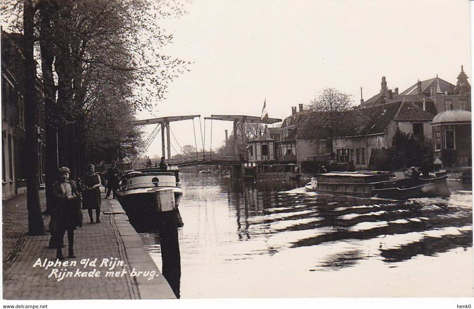 Alphen Aan Den Rijn Rijnkade Met Brug Newo K895 - Alphen A/d Rijn