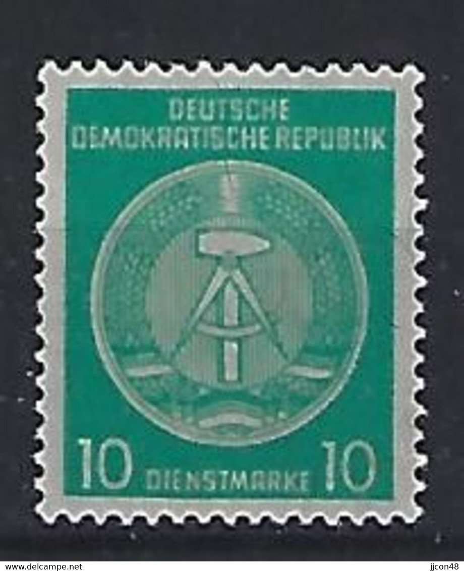 Germany (DDR) 1957-60  Dienstmarken B (**) MNH  Mi. 35 (type 4) - Nuovi