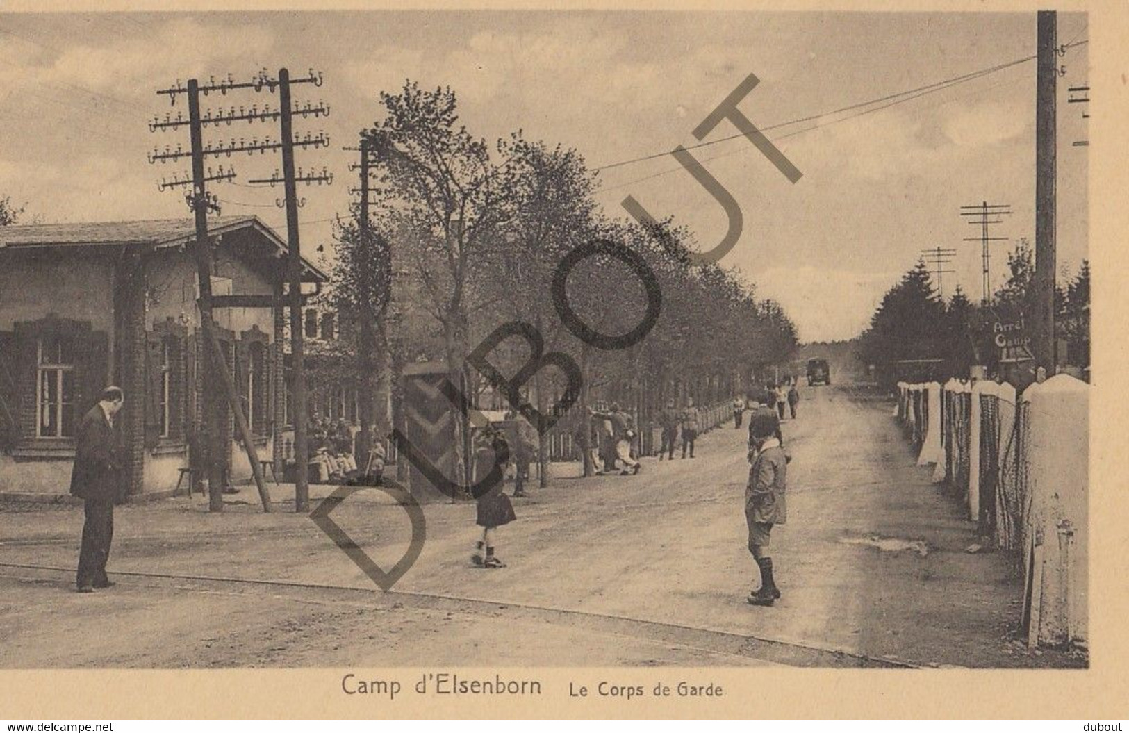 Postkaart-Carte Postale - KAMP ELSENBORN - Le Corps De Garde  (B920) - Bullange - Büllingen