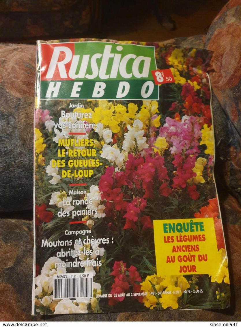 Rustica. 1991. N° 1131 Les Legumes Anciens Au Gout Du Jour - Garten