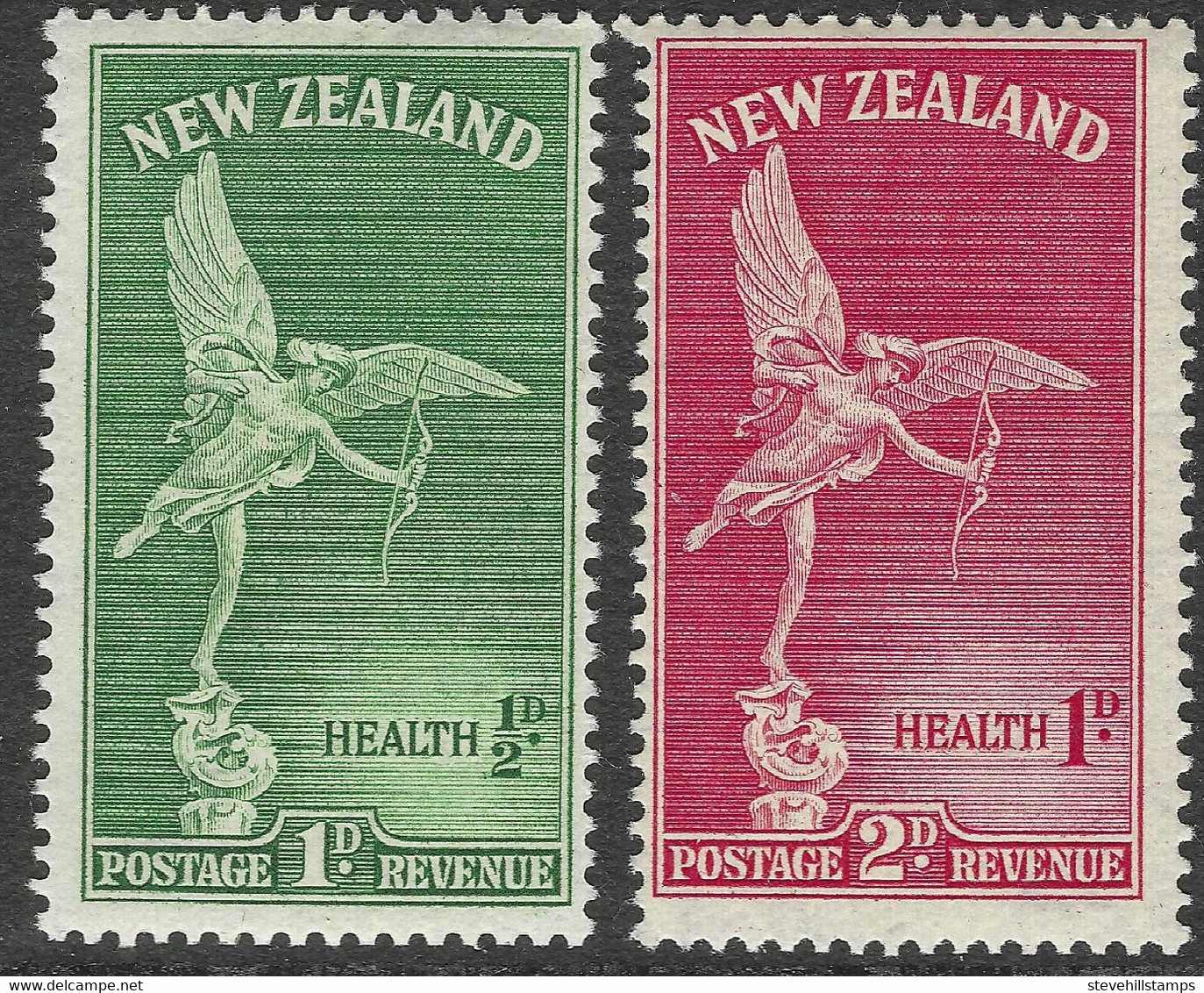 New Zealand. 1947 Health Stamps. MH Complete Set. SG 690-691 - Neufs