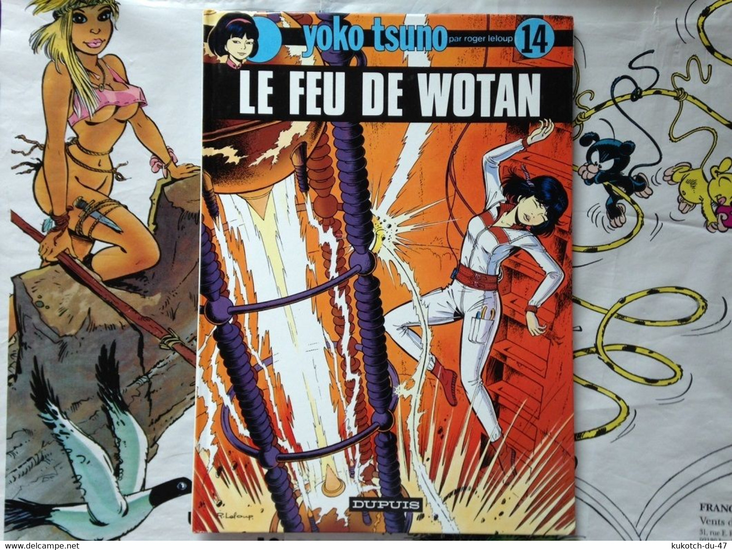 BD Yoko Tsuno - Le Feu De Wotan - Tome 14 (2003) - Yoko Tsuno