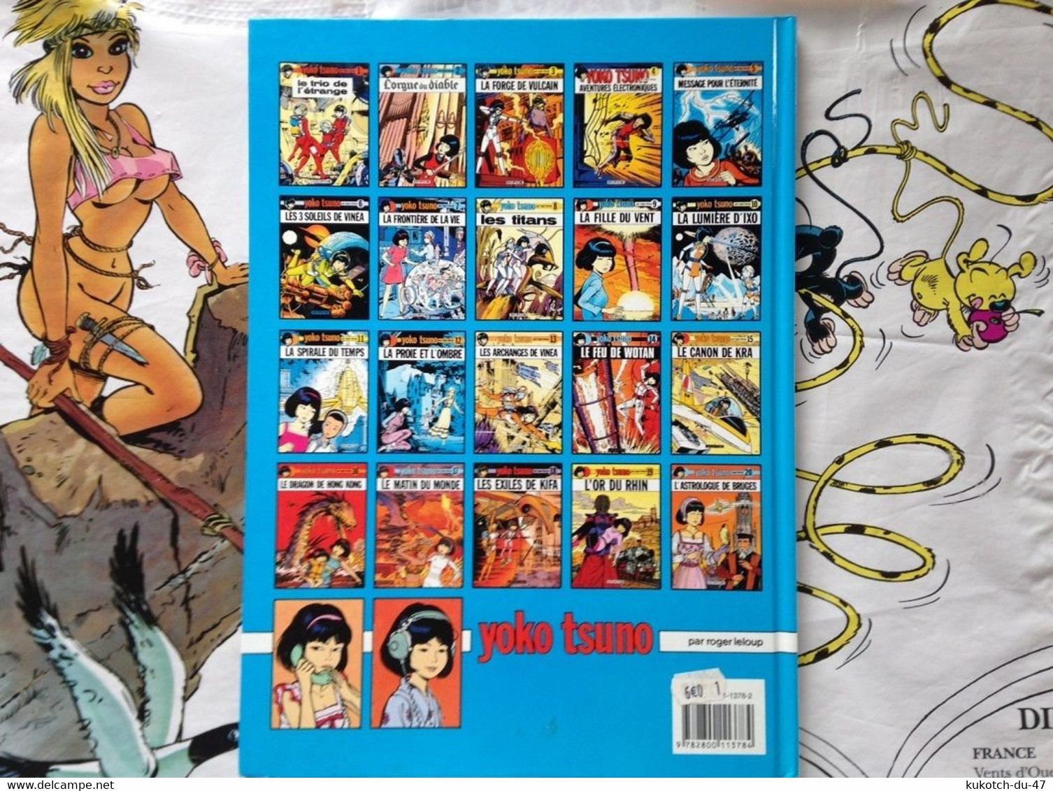 BD Yoko Tsuno - Le dragon de Hong-Kong - Tome 16 (1994)