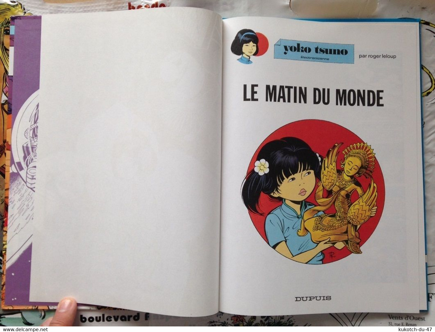 BD Yoko Tsuno - Le Matin Du Monde - Tome 17 (1993) - Yoko Tsuno